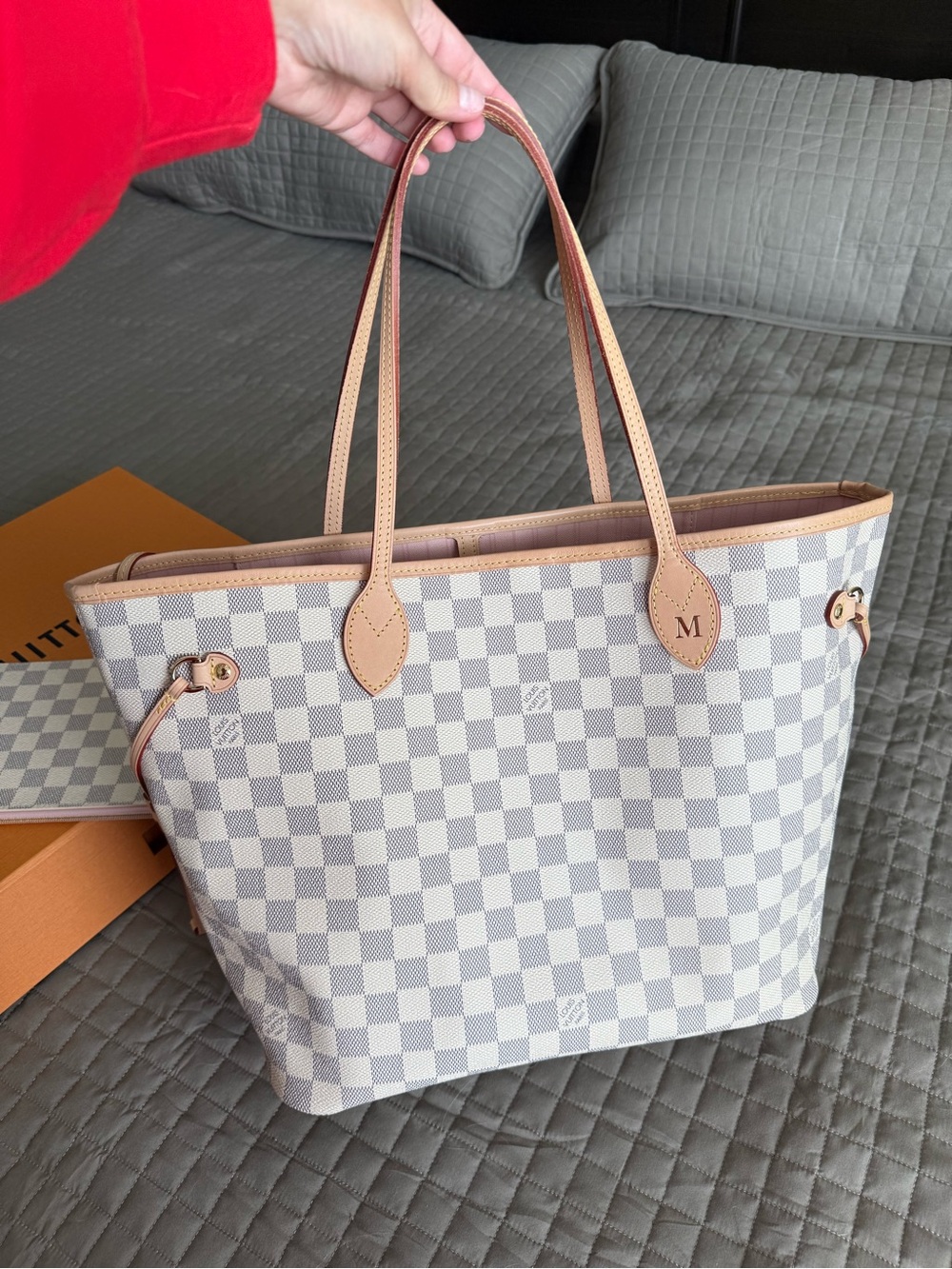 Louis Vuitton Damier Azur Neverfull MM - Picture 2 of 10